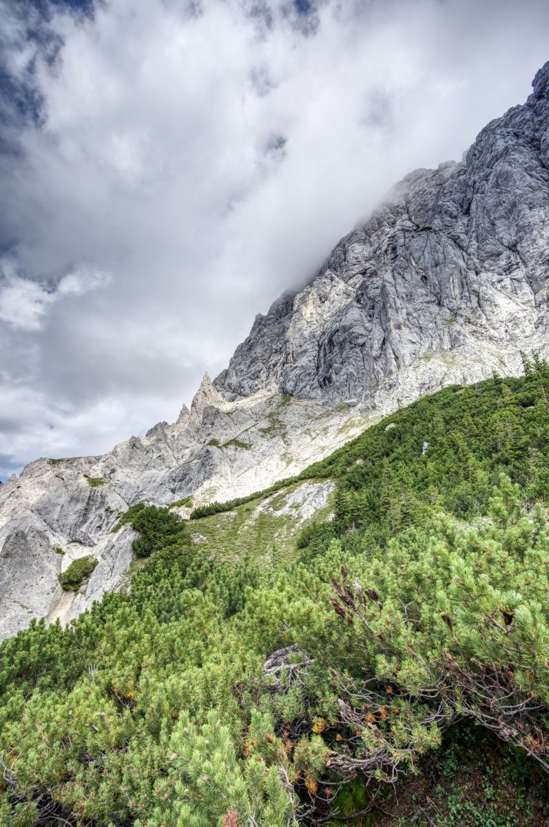 Westwand des Stadelhorns - Bergtour Stadelhorn über Schaflsteig