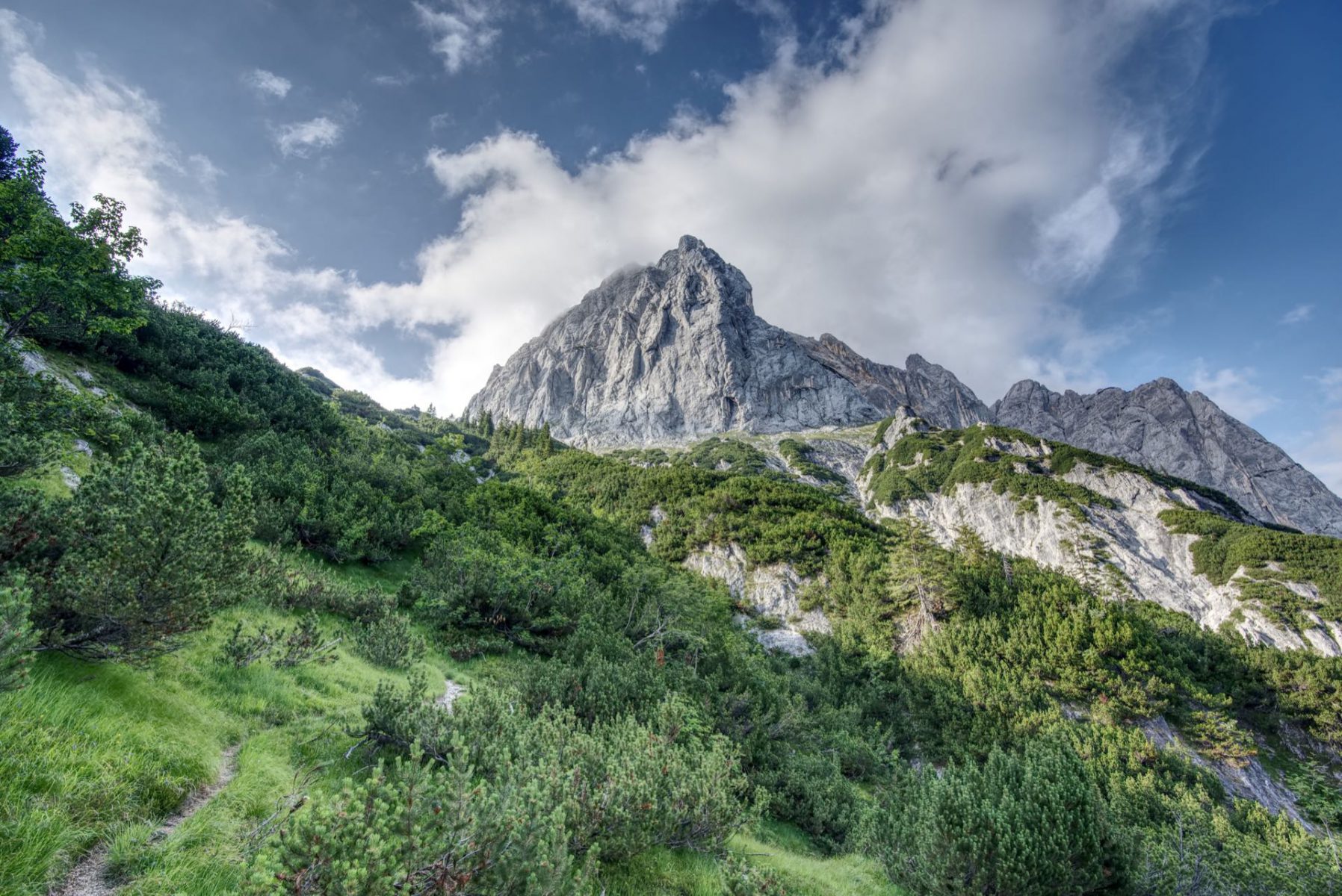 Großes Mühlsturzhorn - Bergtour Stadelhorn über Schaflsteig