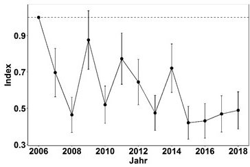 Rundaugen-Mohrenfalter (Erebia medusa) Helmholtz-Zentrum für Umweltforschung UFZ, Tagfalter-Monitoring Deutschland)