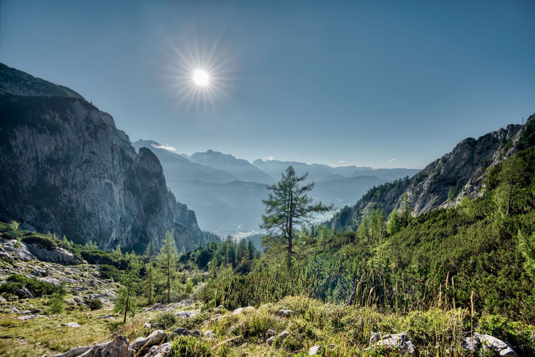 Bergtour Hoher Göll über Salzburger Steig. Alpetal