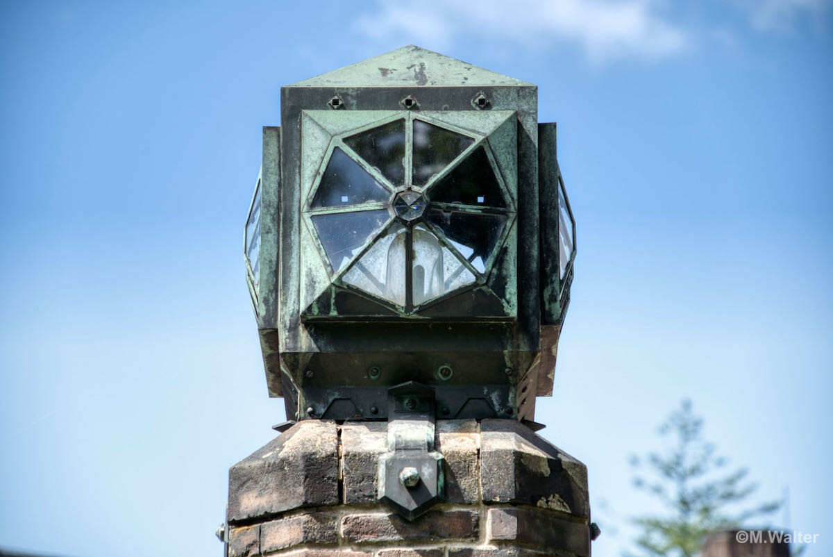 Portalleuchte am Jagdhuis Sint Hubertus