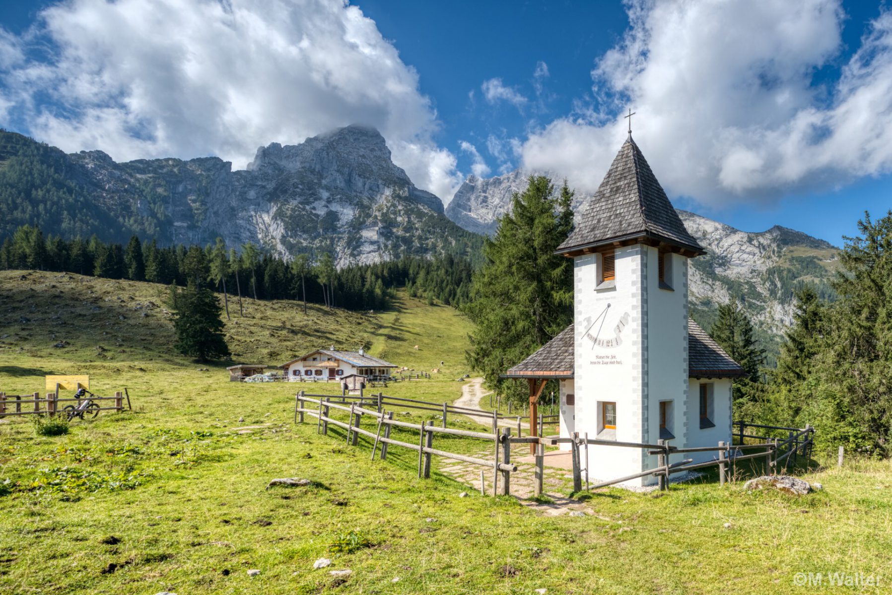 Kapelle an der Kühroint Alm