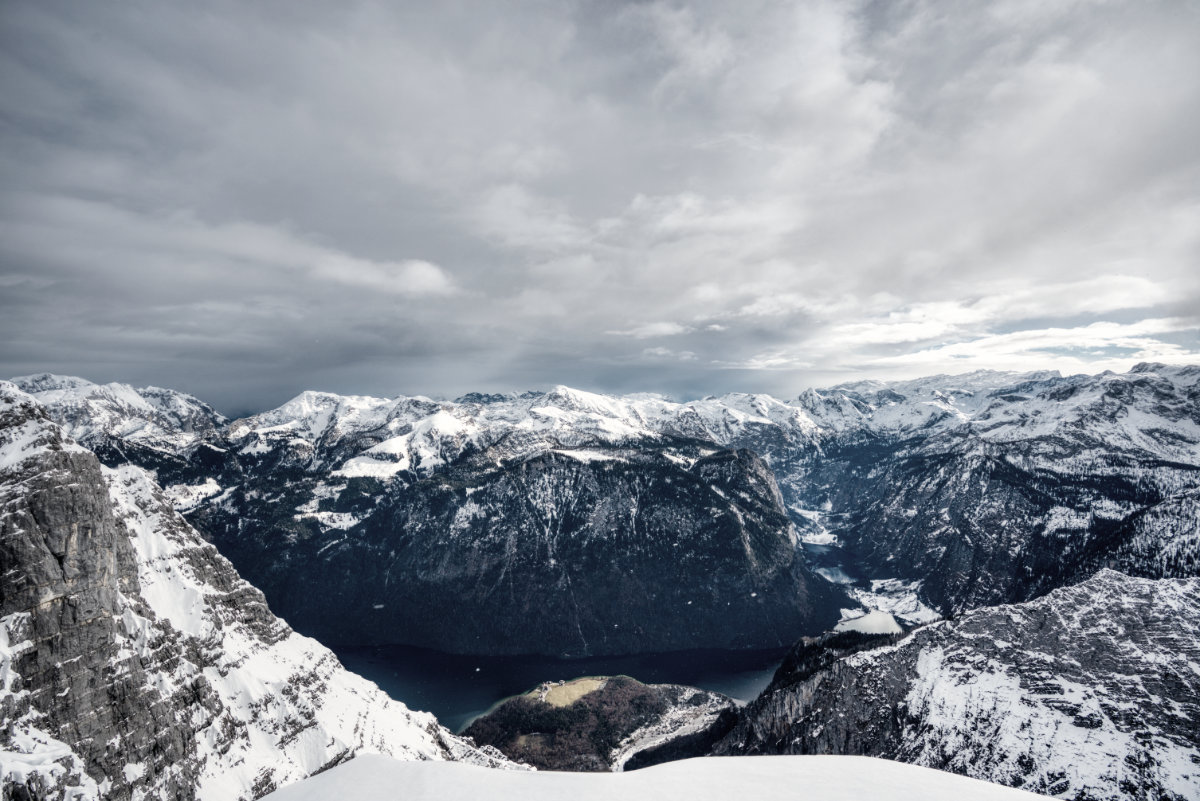 Hagengebirge und Königsee vom Dritten Watzmannkind