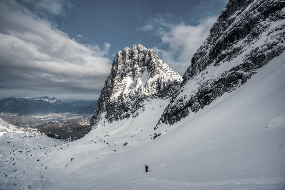 Watzmannkar im Abstieg