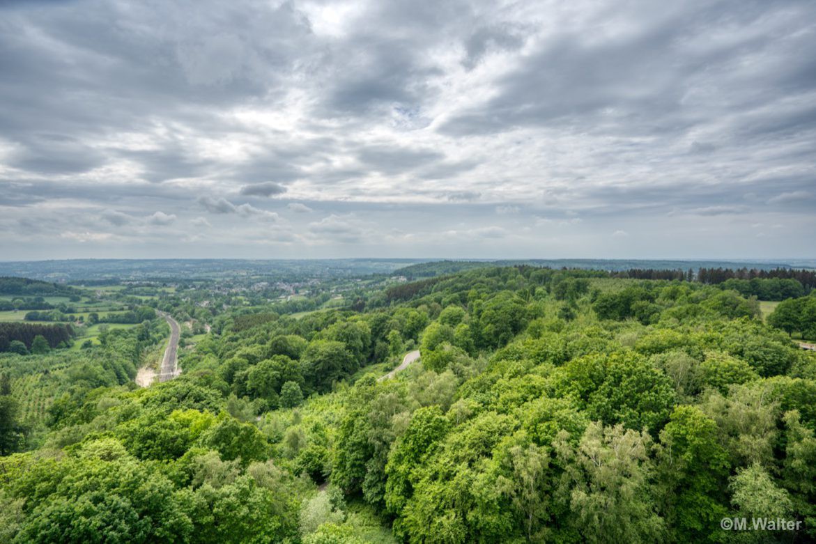 Aussicht vom Tour Baudoin Dreiländerpunkt