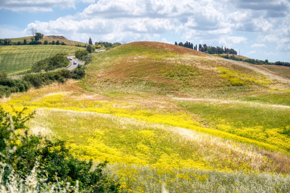 Landschaft bei San Giovanni d‘Asso