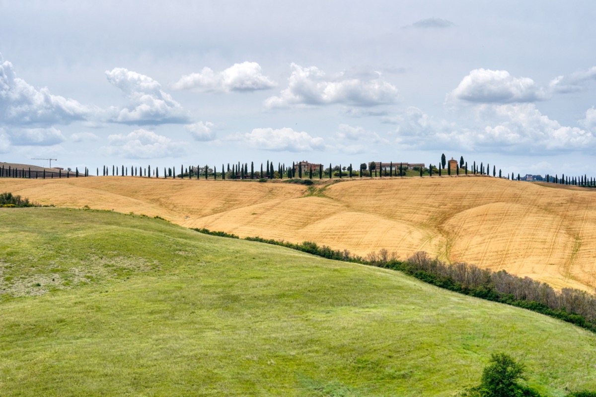 Landschaft bei San Giovanni D‘Asso