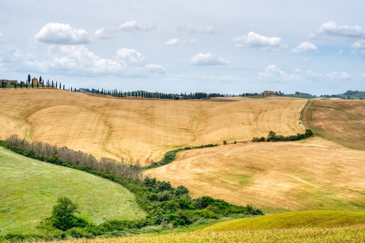 Landschaft bei San Giovanni D‘Asso