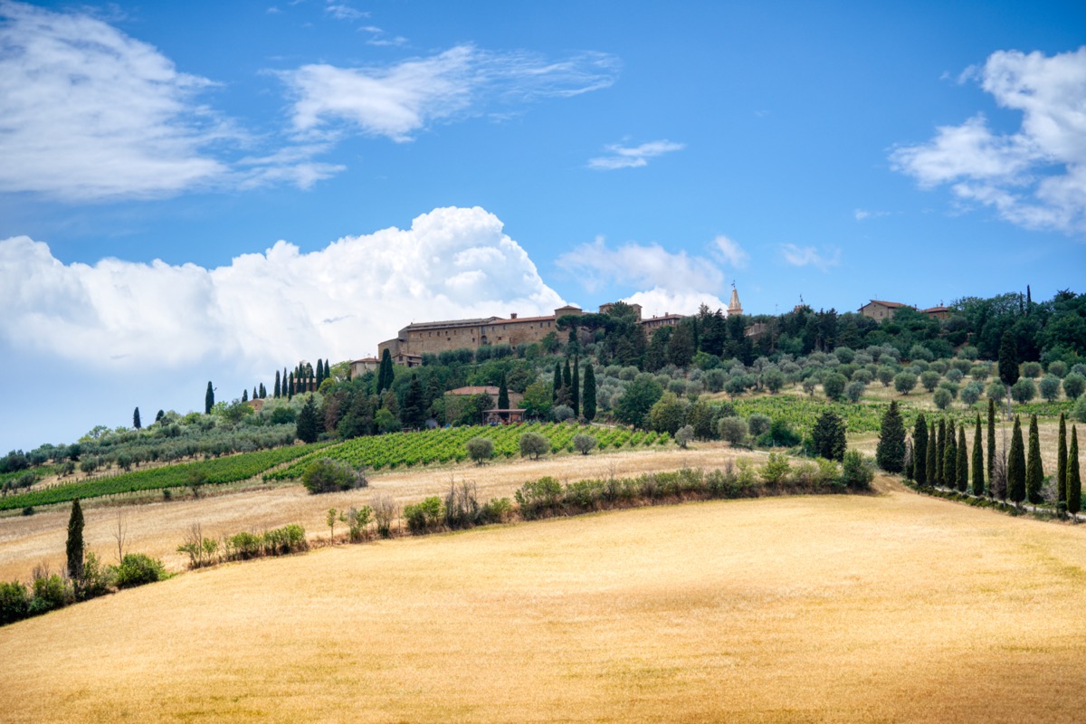 Landgut im Val D’Orcia