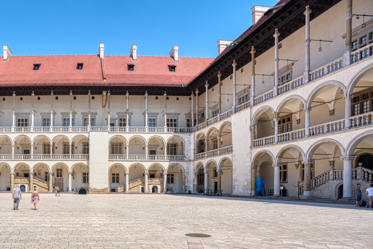 Arkadengang Schloß Wawel