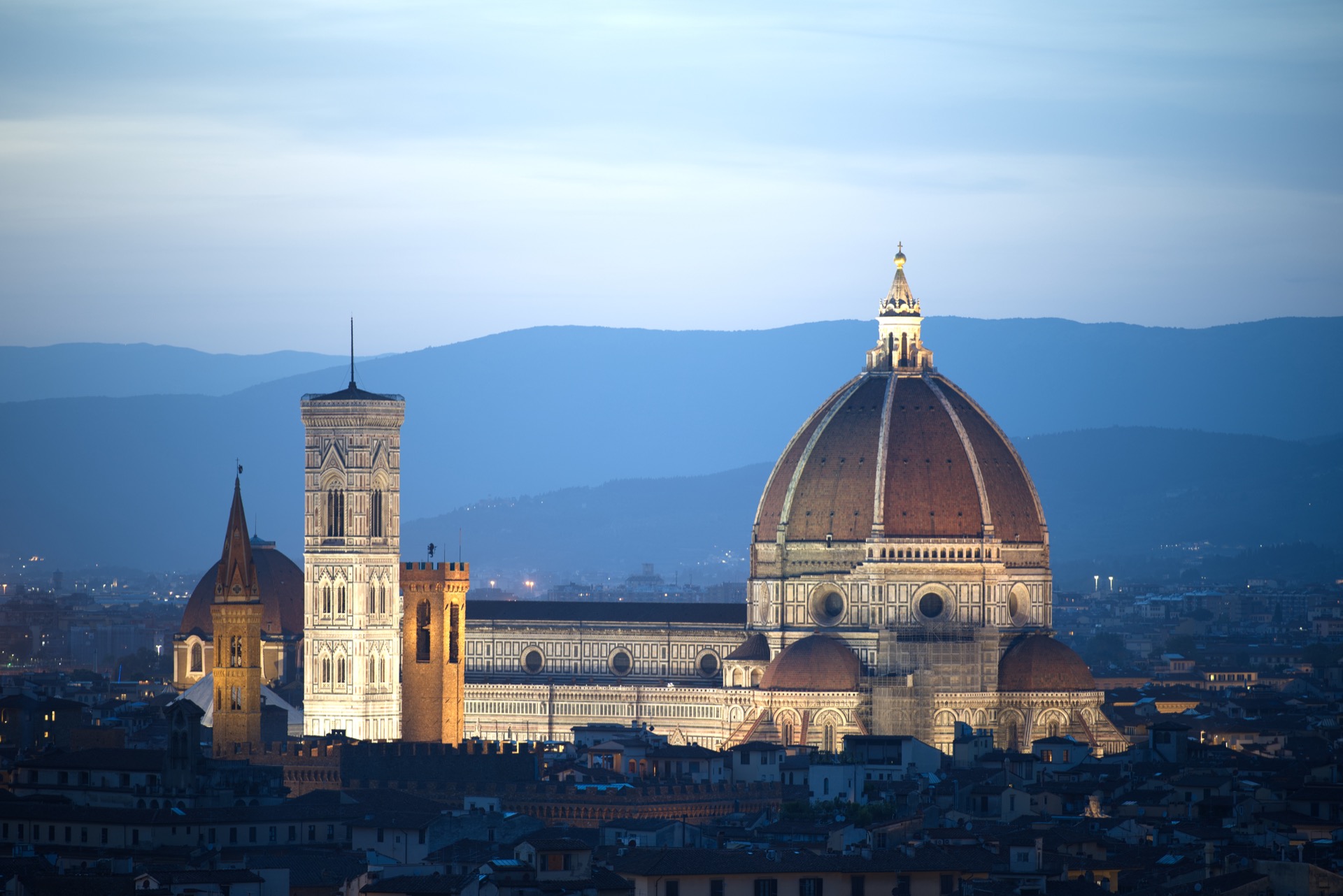 Dom zu Florenz vom Piazzale de Michelangelo