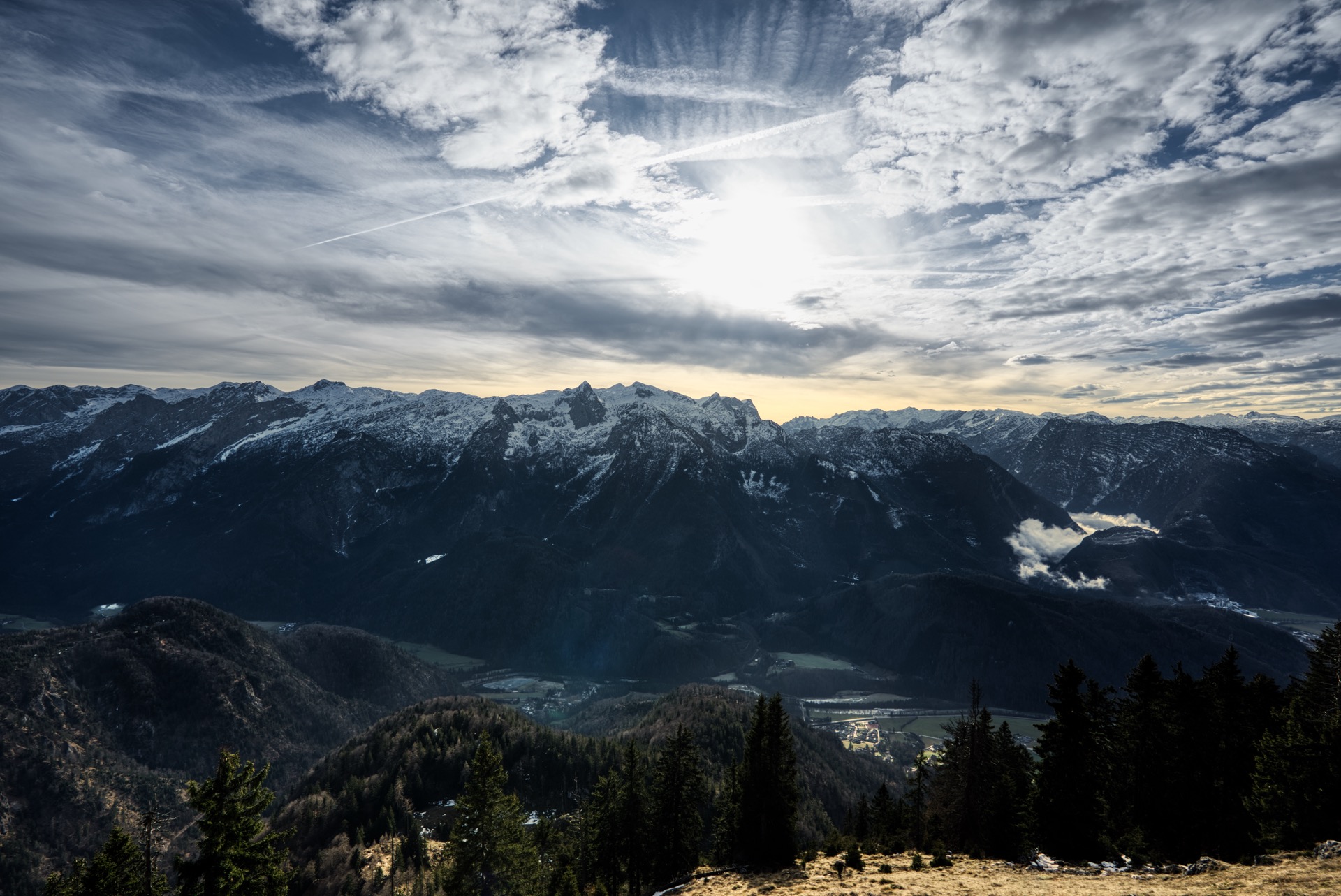 Tennengebirge vom Schwarzen Berg