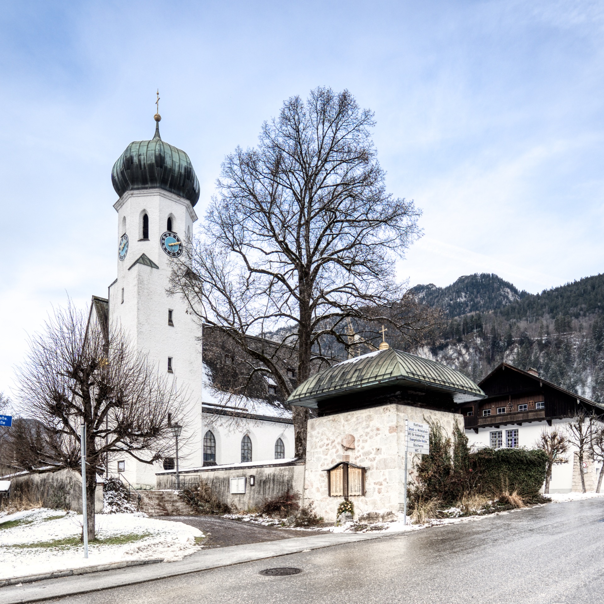 Herz-Jesu Kirche in Bischofswiesn