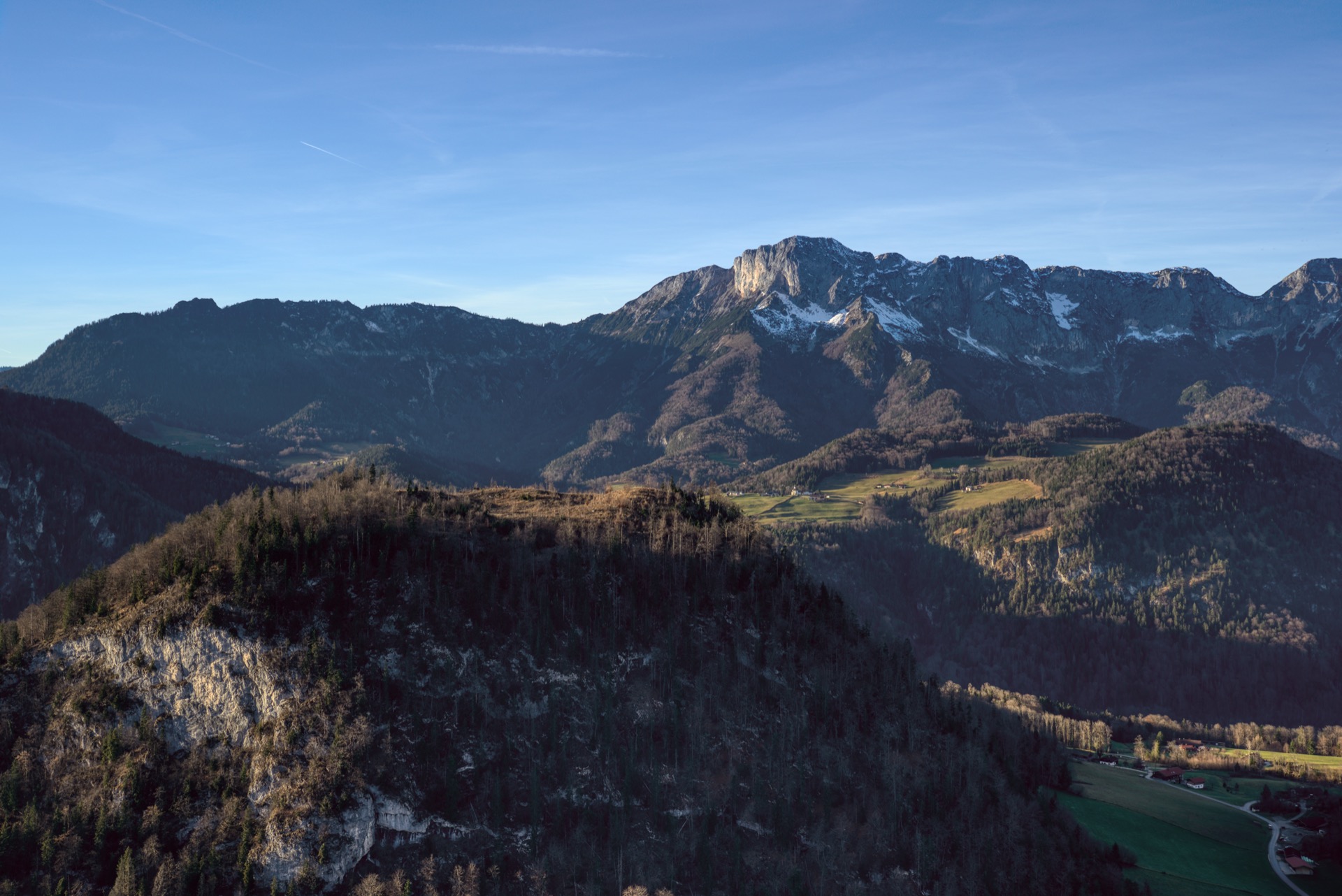 Aussicht von der Lärcheckwand