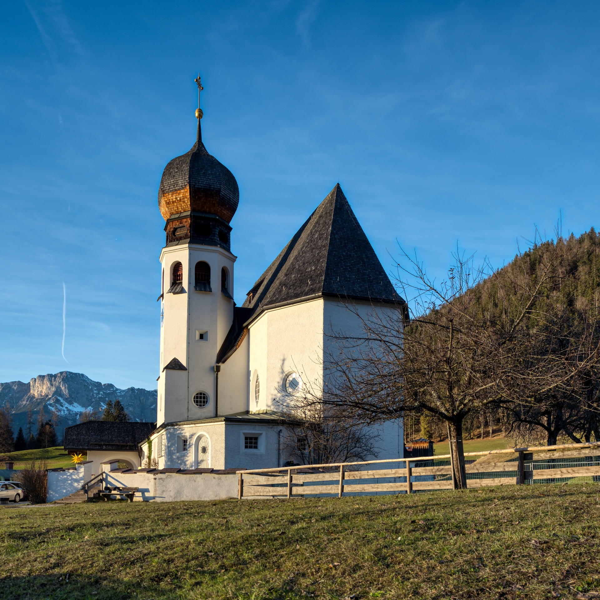 Kirche in Oberau