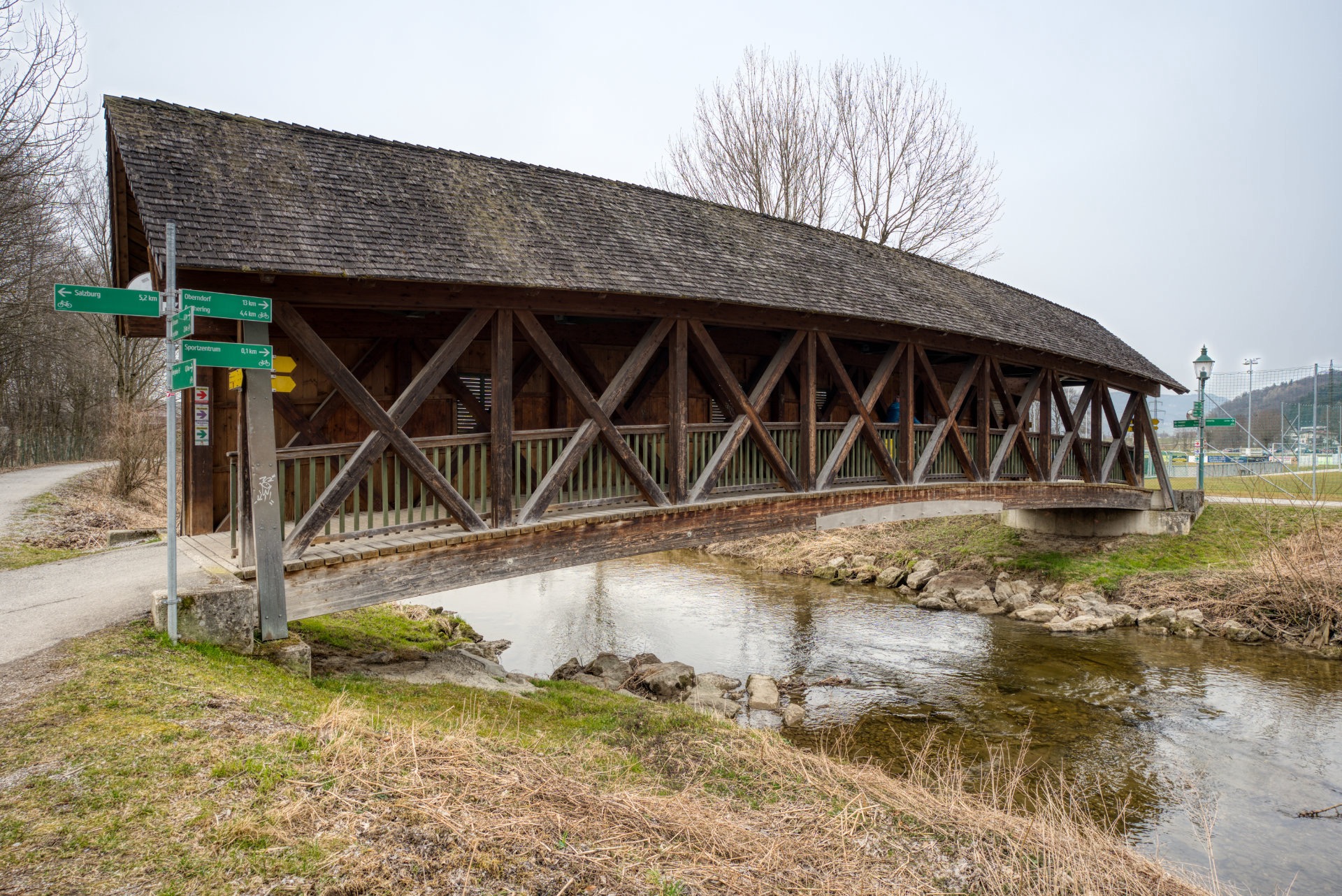 Holzbrücke