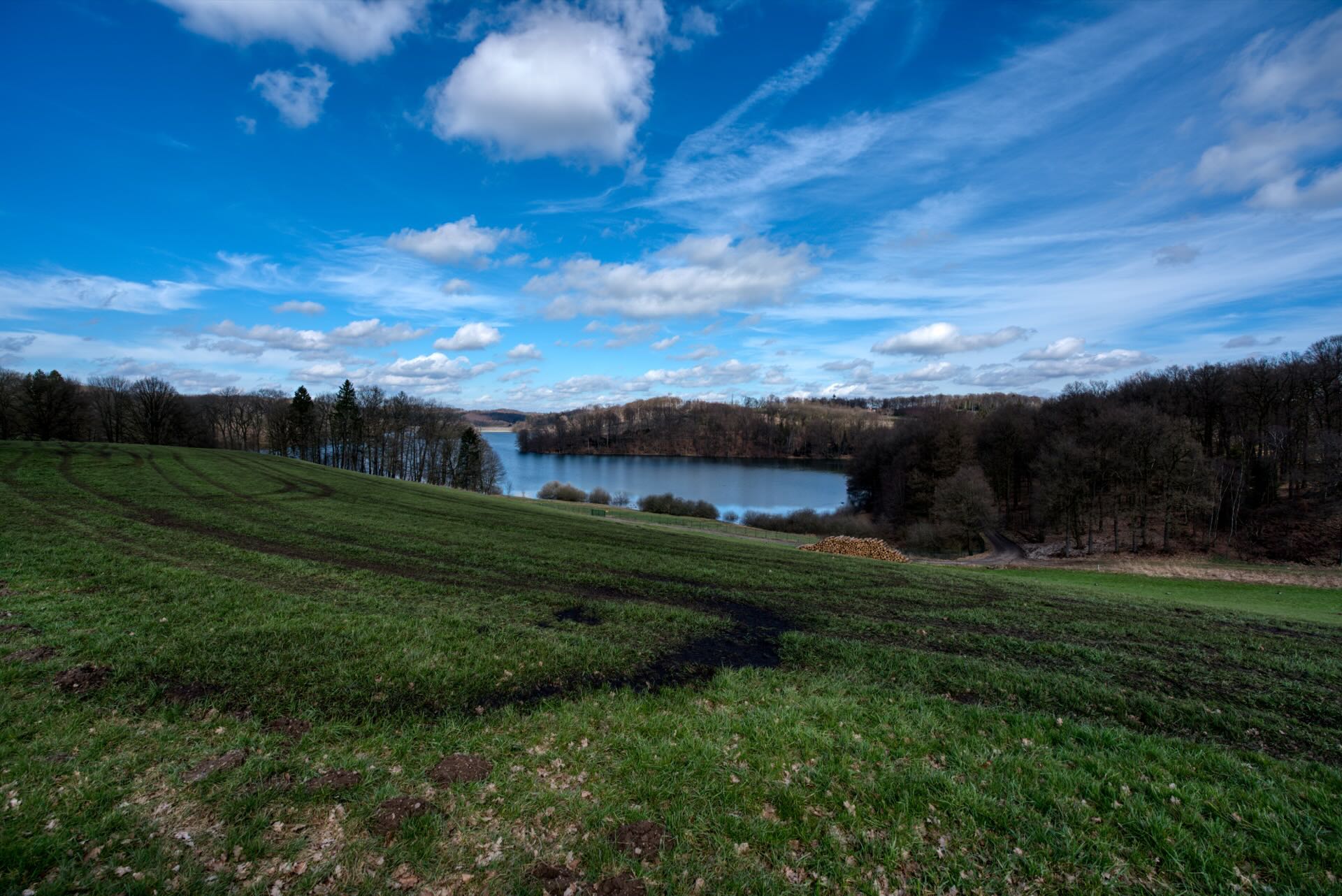 Landschaft bei der Ennepetalsperre