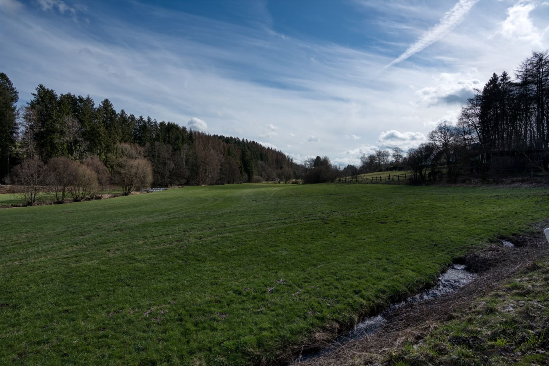 Landschaft bei der Kerpetalsperre