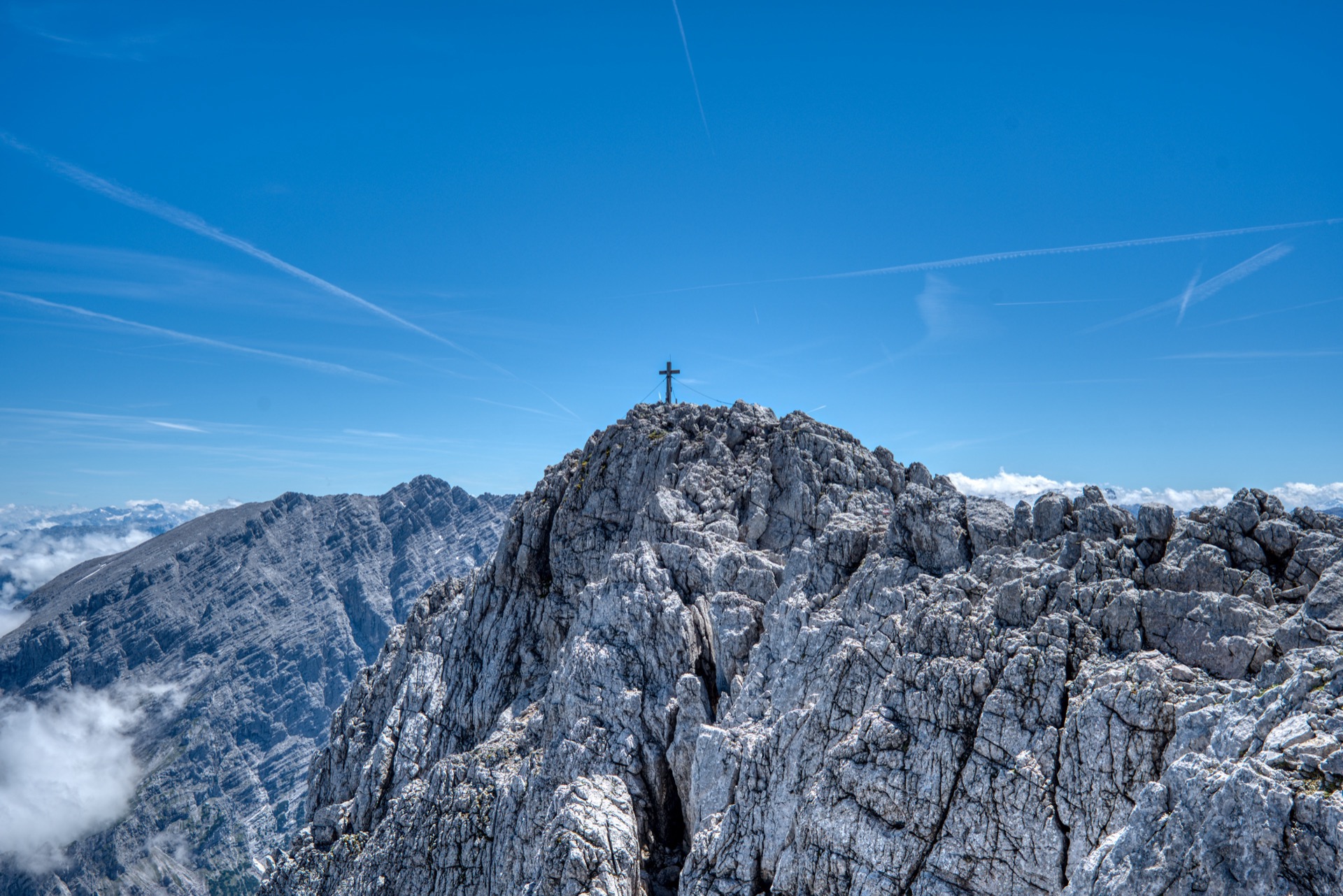 Hochkalter hinten Watzmann